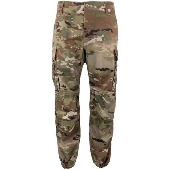 Trousers, Woodland Camo Combat Cotton/Nylon Small/Short Women s 29X31 - Picture 1 of 7